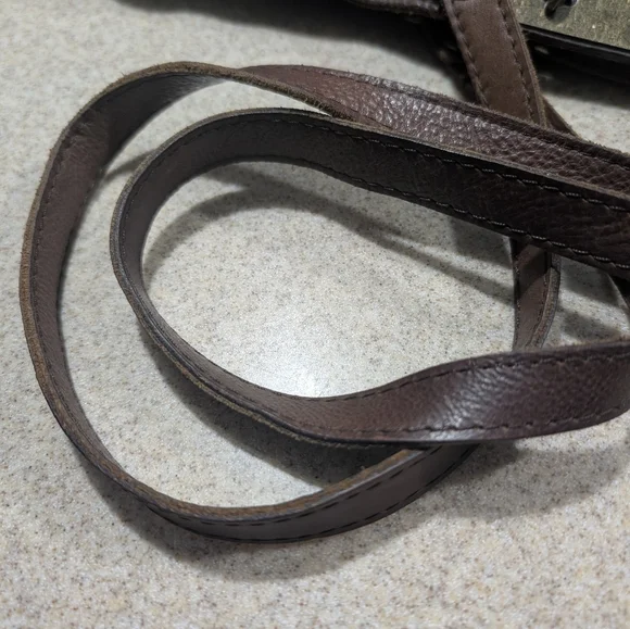 Patricia Nash Benvenuto Tote In Brown Distressed Italian Leather - Picture 15 of 16